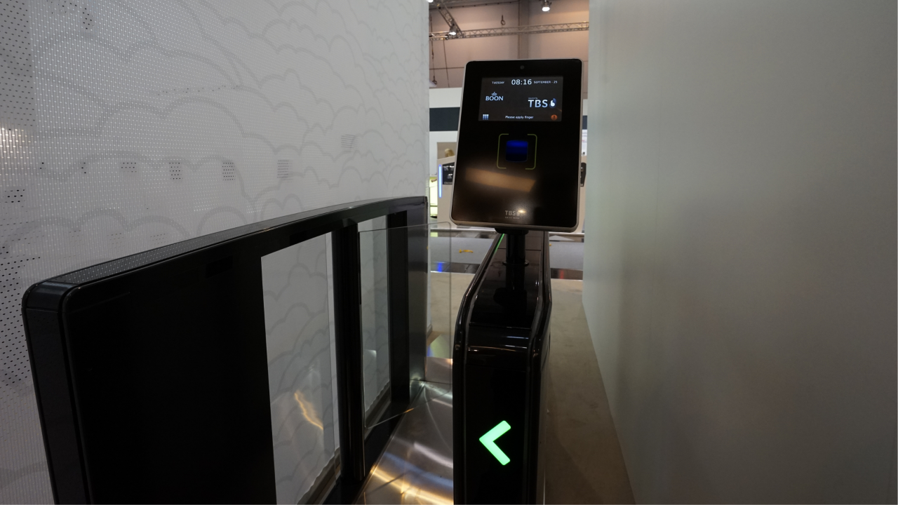 Universal Access Control Stand Top Mount Boon Edam